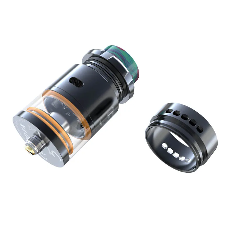 100% оригинал IJOY rdta 5 с смолы дрип тип Топ Заполнить Системы Регулируемый сбоку и