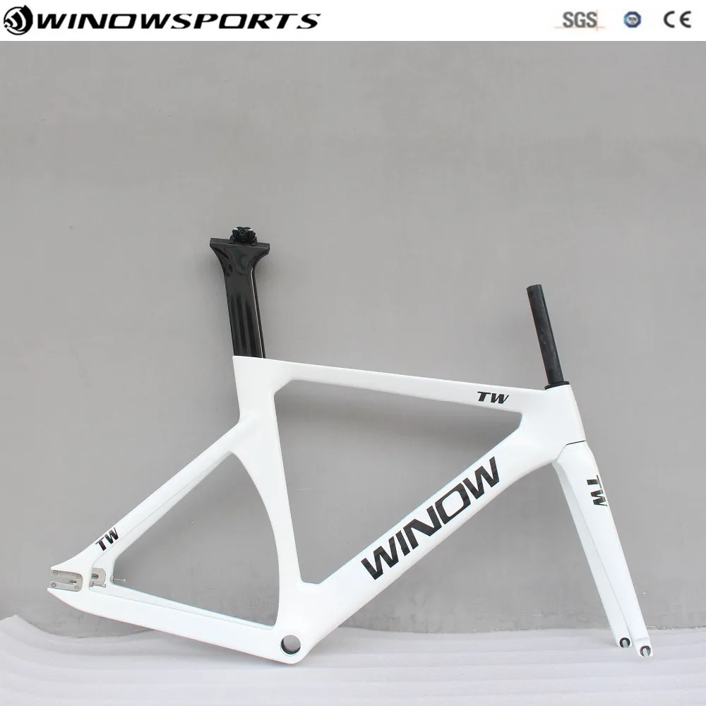 

Aero Track Carbon frame Carbon Track 700c fixed gear track bike frameset 48/51/54/57cm carbon Track bicycle frame