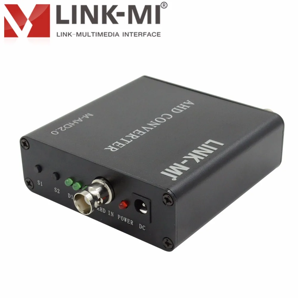 Фото LINK-MI AHD-HDMI/VGA/CVBS преобразователь 1080P видео AHD сигнал до 500 метра HDMI 1,4 аудио и изображение выход BNC в HDMI №3