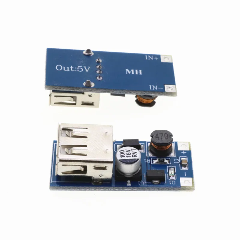 2 шт. 0 9 в 5 DC Регулируемый повышающий наддува Мощность плата преобразователя