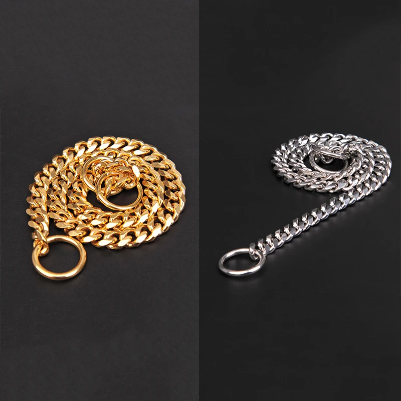 Изделия из нержавеющей стали для домашних питомцев P цепь змеиная воротник шесть