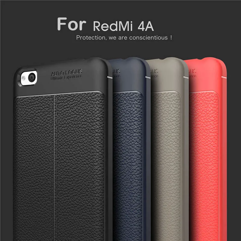 Thouport для Xiaomi Redmi 4A чехол телефона защитный противоударный задний Чехол Мягкий