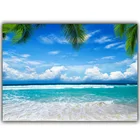 Алмазная живопись 5D сделай сам, картина с квадратнымикруглыми стразами, тропический пляж, морской мир, вышивка крестиком, стразы мозаичная декоративная картина home