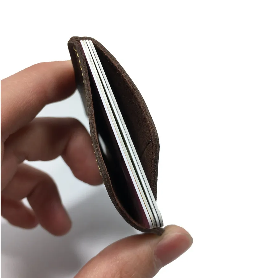 Держатель для банковских карт из натуральной кожи 3d держатель дизайнерский