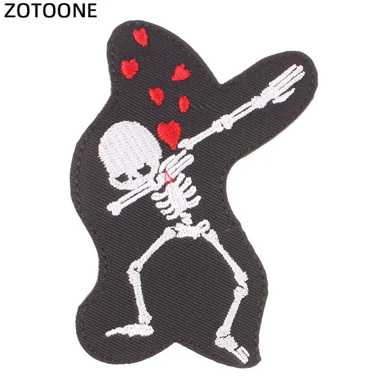 Zotoone бабочка Роза патч одежда вышивка патч мультфильм Кот, лошадь, летучая мышь, Акула патч для украшения джинсов Оловянная Одежда патч D