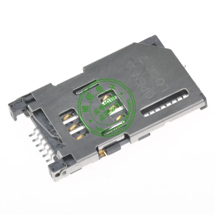 MOLEX оригинальный колода разъем TRI FLASH + держатель sim карты Модель: 0472530001|card making rubber