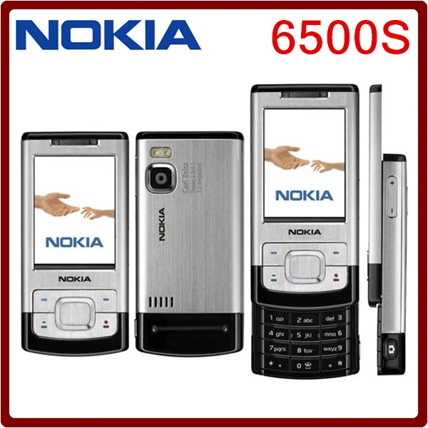 Оригинальный Телефон Nokia 6500 S мобильный телефон 3.2MP Камера Bluetooth Разблокирована