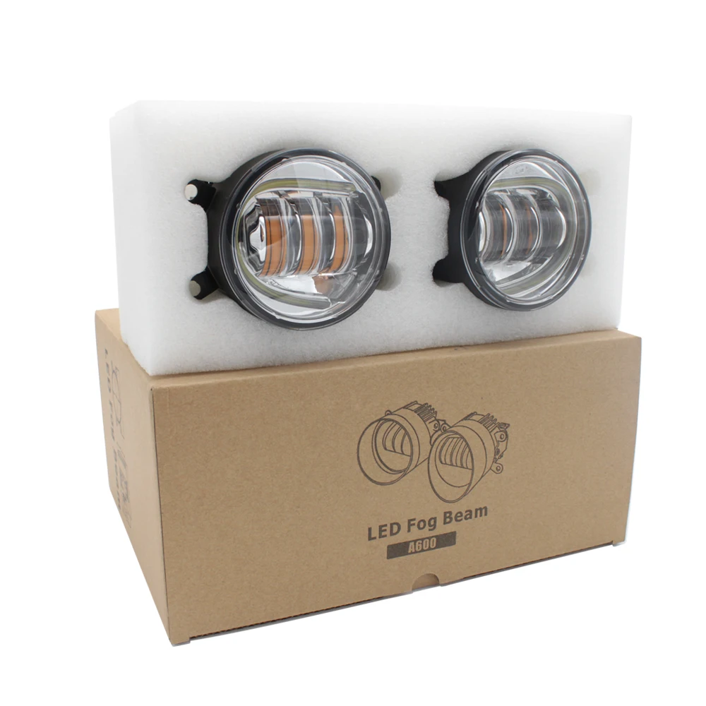 LYC 3.5'' 4'' Led Fog Light 24 Volt Hid Lights for Honda Fit 12v Car IP 67 1800LM Korea High Power Chip | Автомобили и