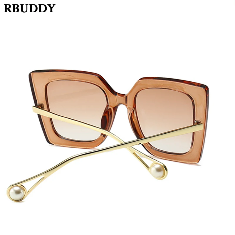 Женские солнцезащитные очки кошачий глаз большие в металлической оправе летние