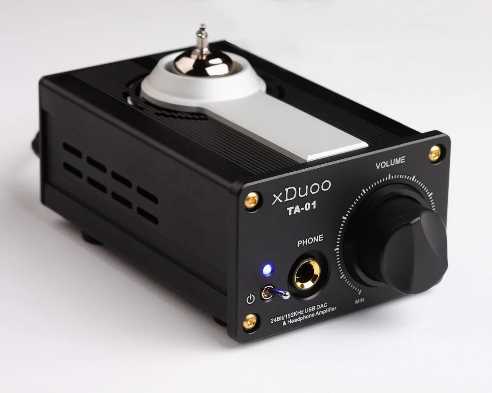 2015 Новый Xduoo TA-01 Hi-Fi 24 bocado/192 кГц USB ЦАП + Тубо наушников ламповый усилитель
