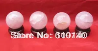 00471 4 шт. природа вырос кристалл кварца драгоценный камень сфера мяч рейки +