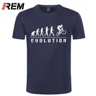 Футболка REM Evolution Of Biking Мужская, Лайкра, Хлопок