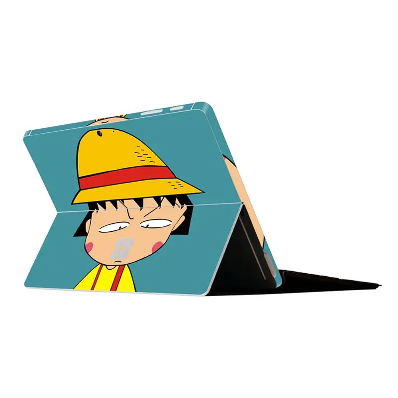 TN-0086 GOOYIYO-наклейка для планшета Surface Go нетбук мультяшный винил наклейка Surface Pro 3 4 5 6 поверхность кожи RT 1 2 стикер - Цвет: TN-0086