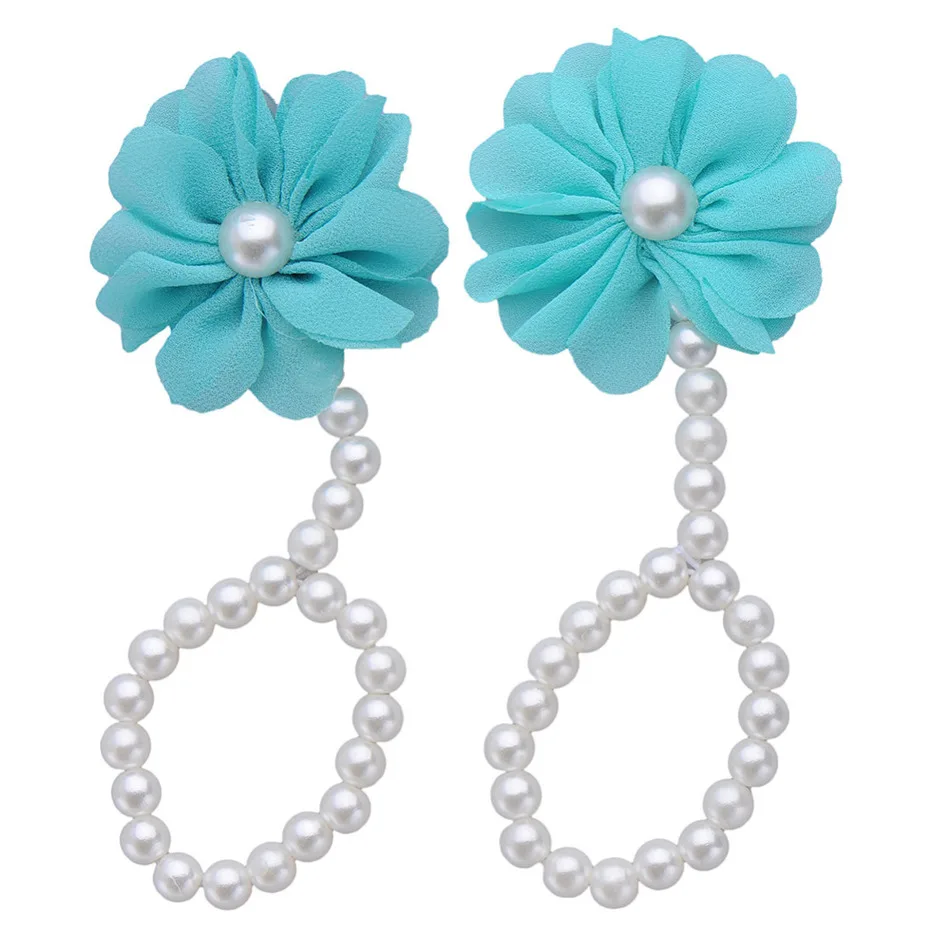 Первые ходунки для младенцев пляжные ножные браслеты с цепочкой новорожденных