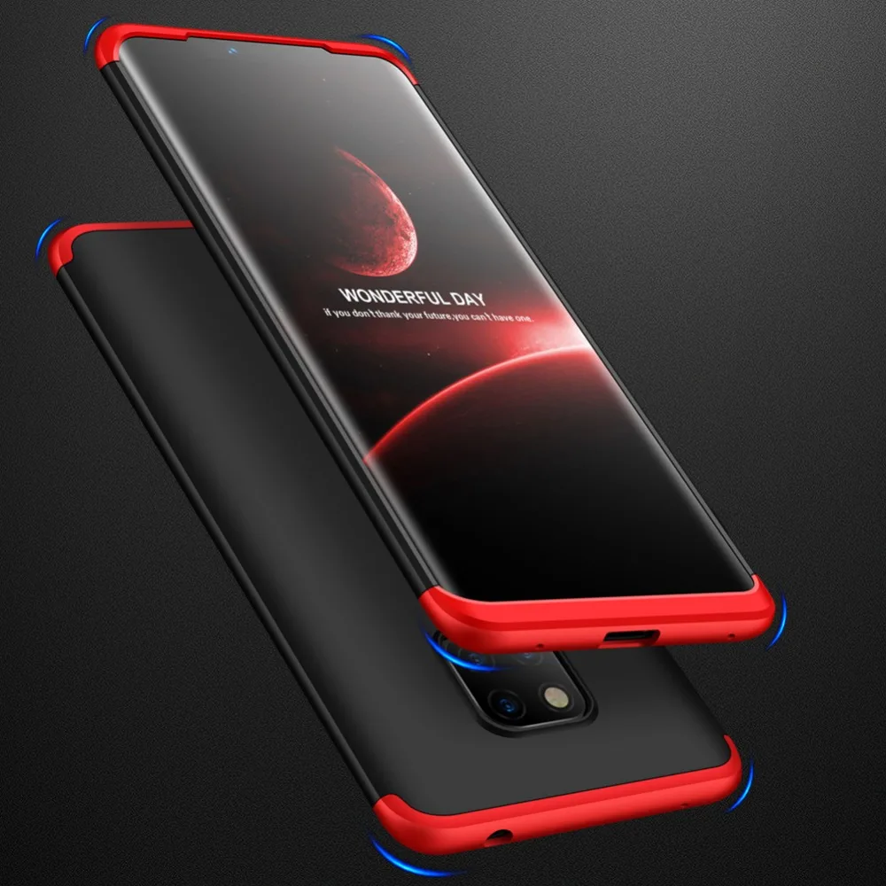 Сверхпрочный защитный чехол для huawei mate 20 Чехлы Hawei lite тренд цвет смешивание
