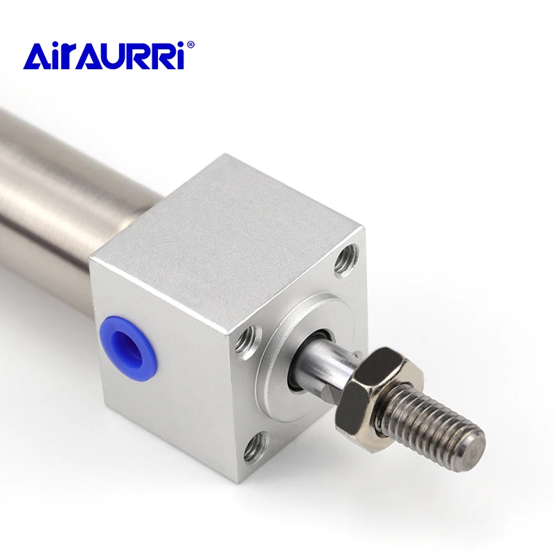 

Mini Cylinder Double acting with cushion bore stroke 32mm airtac size mm