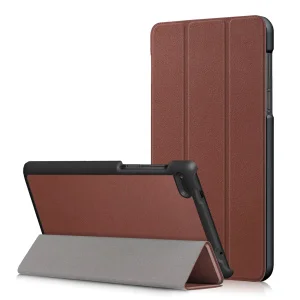 Чехол-книжка на магнитной застежке с подставкой Защитный чехол для lenovo TAB7 Tab 7 Essential TB-7304F TB-7304I TB-7304X планшетный ПК с оперативной памятью 3 Подарки - Цвет: Version1 Brown