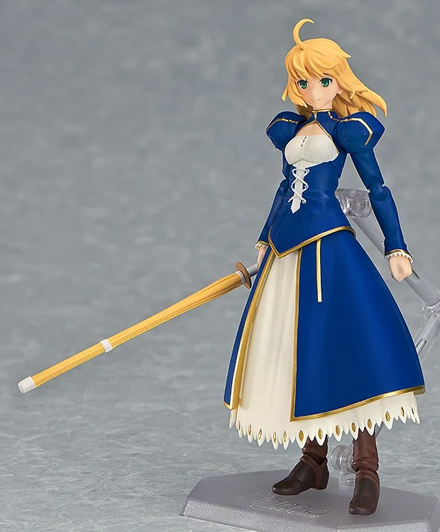 Figma EX 025 Saber платье версия Fate/Stay Night Girl ПВХ фигурка Коллекционная модель кукла