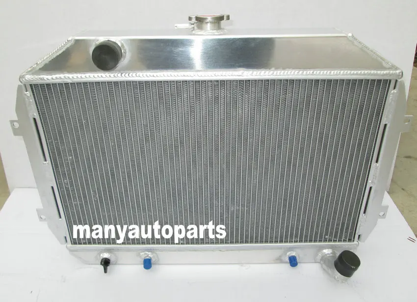 1970 1975 для Nissan/Datsun 240Z/260Z L24/L26 3алюминиевый радиатор с сердечником & 2x Fans|fan fan|radiator for