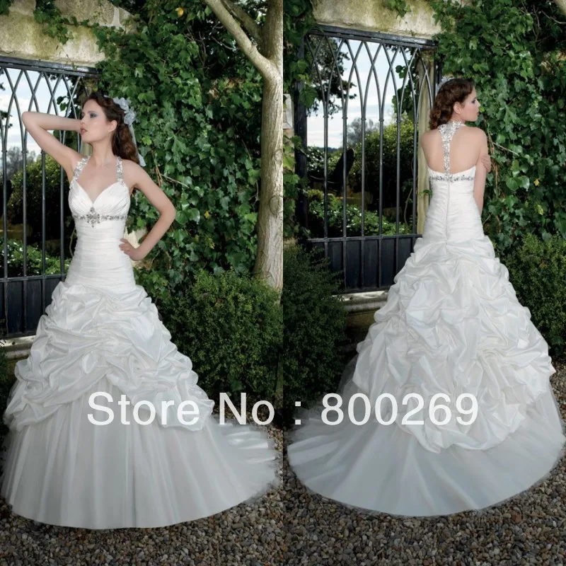 2014 New Design A-line Princess Wedding Dress Made in China ZX6053 | Свадьбы и торжества