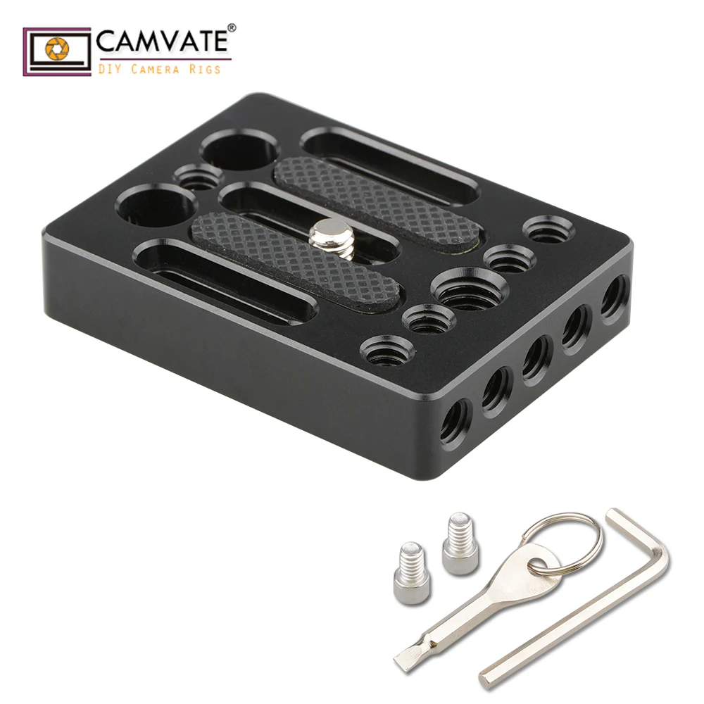 Камера CAMVATE с быстроразъемной основой для Canon M3 M5 M6 60D 70D 50D 40D 30D 6D 7D5DS 5DS R/Nikon D7000 D7100