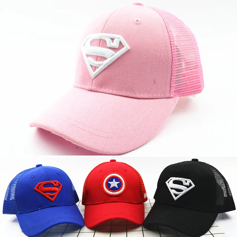 2018 Fashion New baby hat children summer shade net cap cartoon Baby boys and girls baseball caps outdoor casual sun hats | Спорт и
