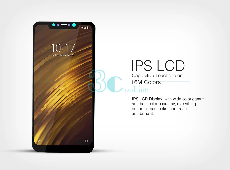 Оригинальный 6 18 &quotXiaomi Pocophone F1 ЖК-дисплей с рамкой сенсорный экран Poco дигитайзер