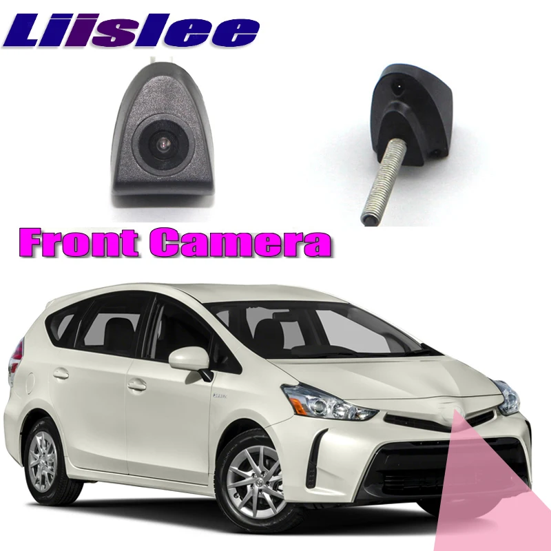 Передняя Автомобильная камера LiisLee передняя решетка логотип для Toyota Prius XW50 2015 2018