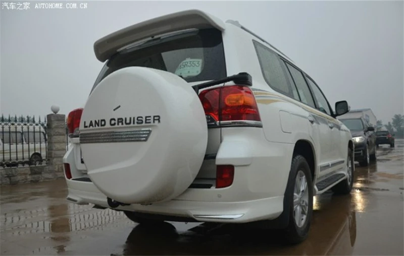 Спойлер для TOYOTA LAND CRUISER 200 LC200 2008- Спойлеры крыла высокого качества ABS с светодиодный подсветкой аксессуары для модификации автомобиля
