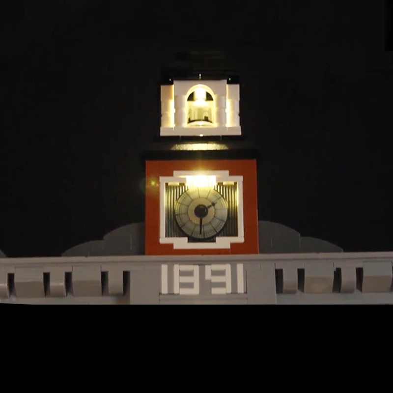 Набор со светодиодсветильник кой для конструктора Lego 10224 город-создатель
