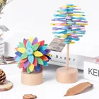 Candywood Деревянная волшебная палочка helicon игрушка для снятия стресса вращающаяся леденец креативное художественное украшение для мальчиков и девочек