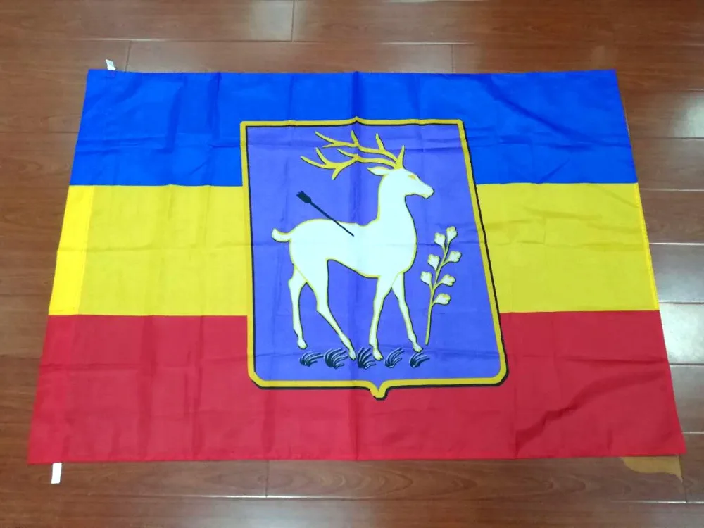 

johnin polyester 90x135cm russian don cossack republic Flag