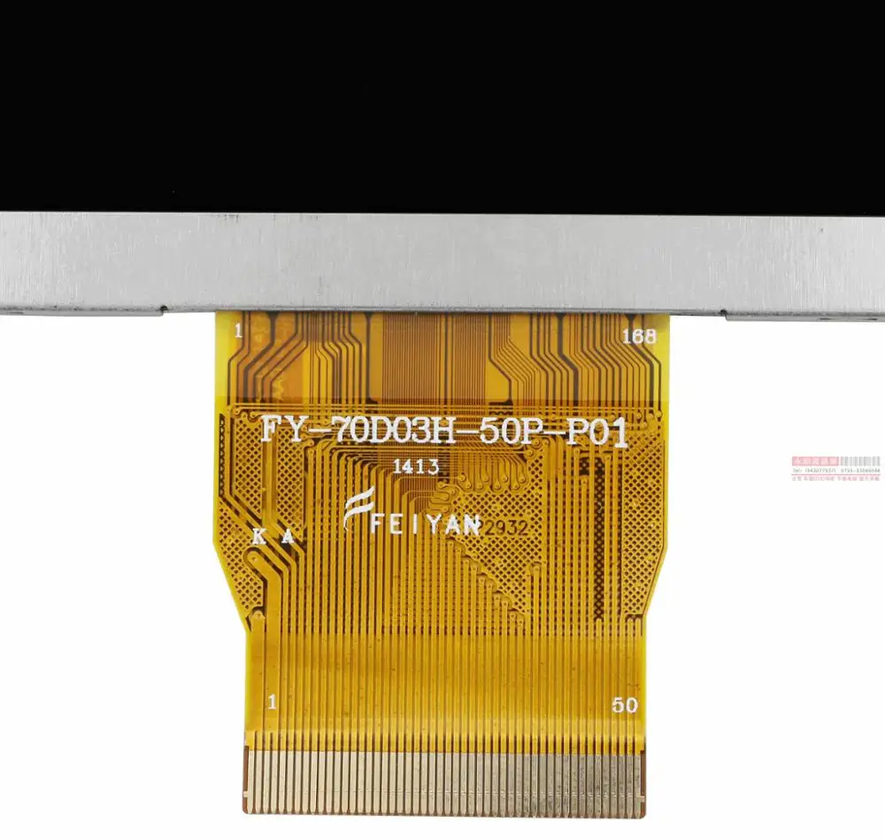 Новый оригинальный кодирующий FY 70D03H 50P P01 7 дюймовый 50 контактный HD ЖК экран|screen 7|7