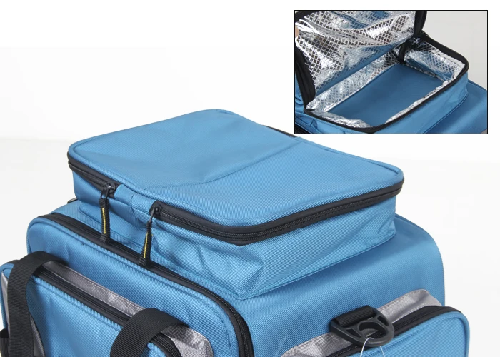 

Free Shipping BP-017 Large Size Capacity 34*24*22cm FishingTackle Bag Waterproof Fishing Gear Kit Heat Preservation with Box