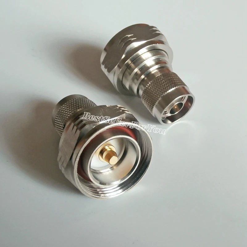 1Pcs 7/16 DIN plug male L29 to N RF connector straight Adapter Converter M/M | Обустройство дома