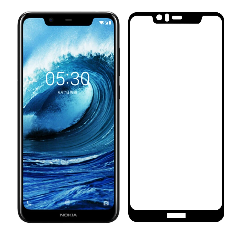 9H ультра тонкий полный протектор экрана закаленное стекло для Nokia 5 3 2 2018X5 1 Plus