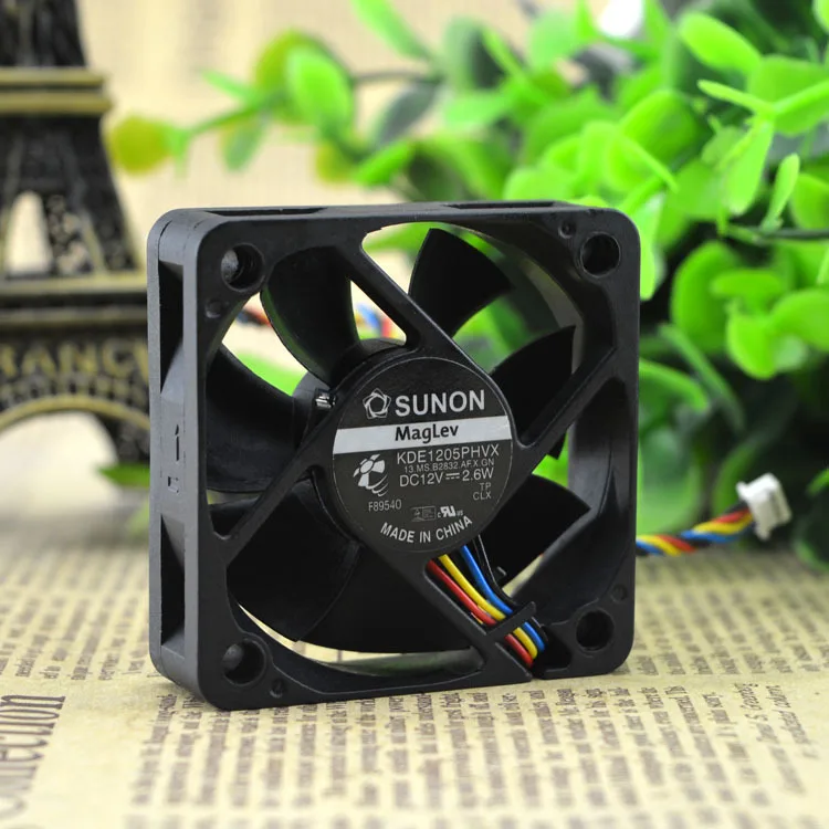 Аутентичный вентилятор управления скоростью PWM для SUNON KDE1205PHVX 5015 12 В 2 6 Вт 5 см/см |