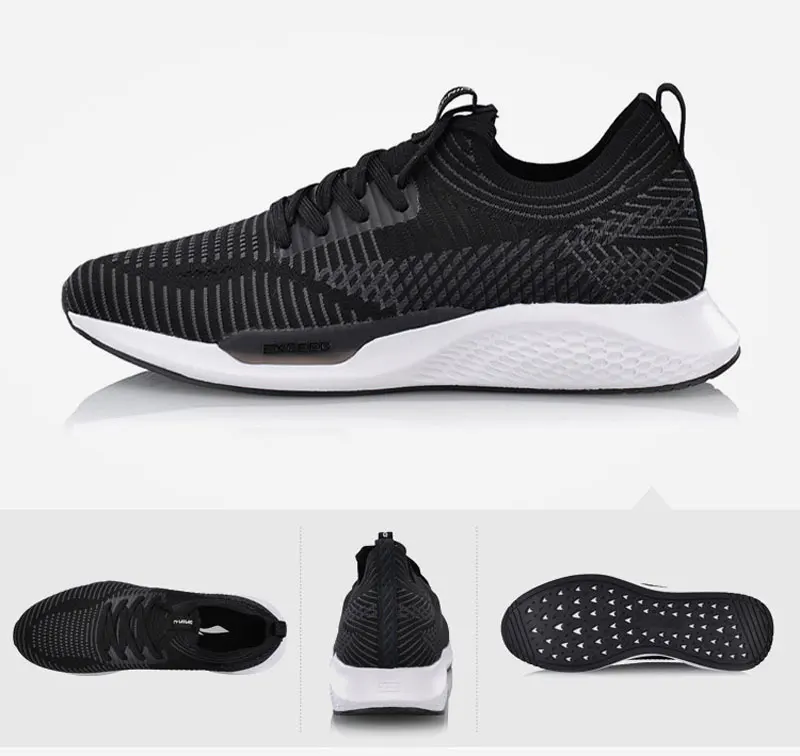 Li-Ning/Мужская обувь Exceed LT Lifestyle; трендовые классические кроссовки; спортивная обувь с подкладкой из монопряжи и облачной поддержки; AGCN035 YXB149