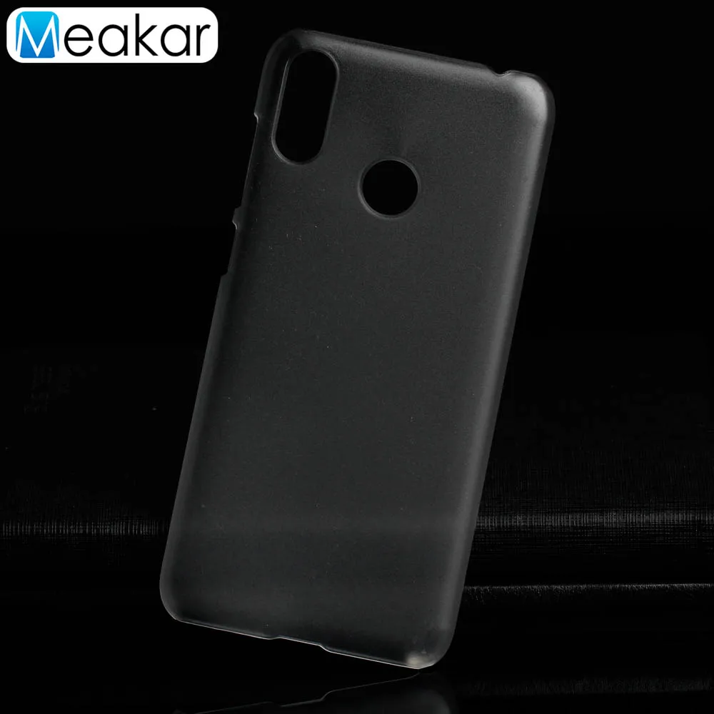Матовая Пластик Coque 6.3For Asus Zenfone Max M2 ZB633KL чехол для Asus Zenfone Max M2 ZB633KL телефона чехол-лента на заднюю панель - Цвет: Transparent