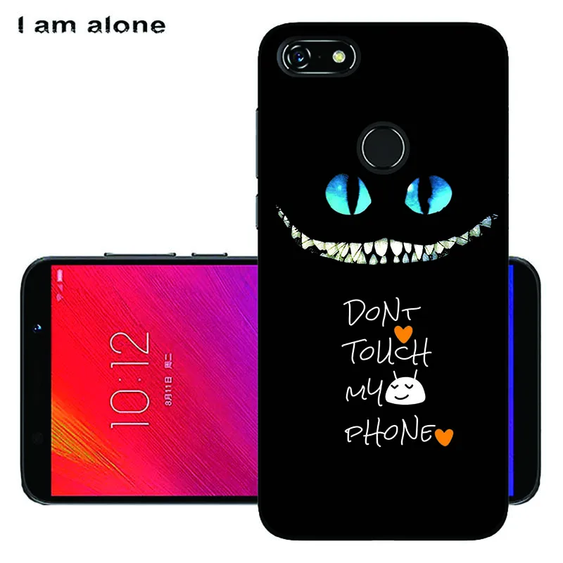 Чехлы для телефонов I am alone для lenovo A5, 5,45 дюймов, ТПУ, модные, милые, цветные, с рисунком, чехлы для мобильных телефонов lenovo A5
