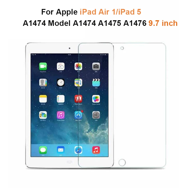 Чехол-сумка для планшета для Apple i Pad 9,7 дюймов i Pad 5 Air 1 модель A1474 A1475 A1476 9,7 ''чехол из закаленного стекла+ ручка