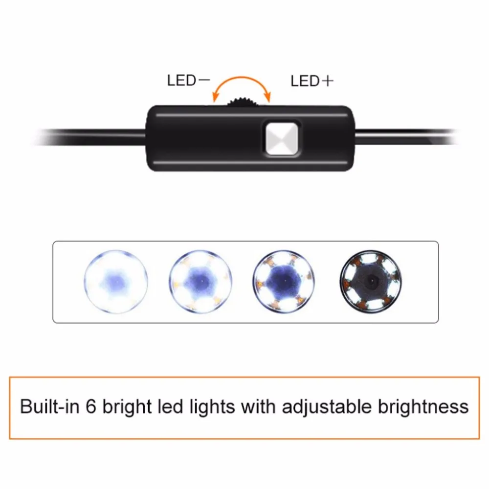 7 0 мм объектив Android endoscope-1M1.5M2M3.5M5M10M серии ультра-прочный эндоскоп стоит купить 2019