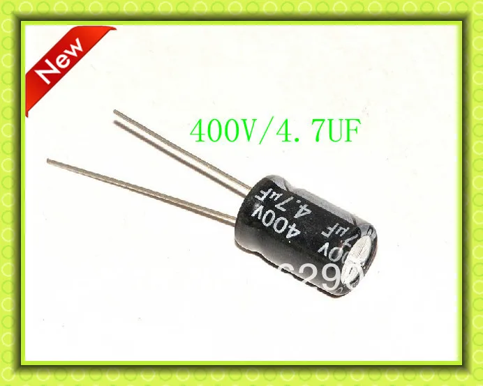 

Free shipping New 400V/4.7UF size 8 * 12mm