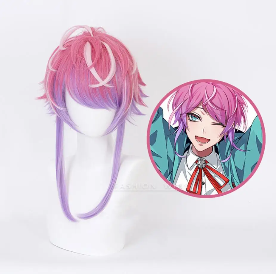 wig VEVEFHUANG косплей японский голосовой актер дивизия рэп битва Fling Posse Ramuda Amemura легкий R Косплей Костюм для ОТДЫХА костюм - Цвет: wig