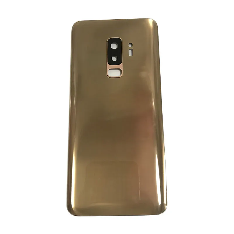 Замена заднего стекла для Samsung Galaxy S9 + Plus G965 G965F Крышка батарейного отсека задняя