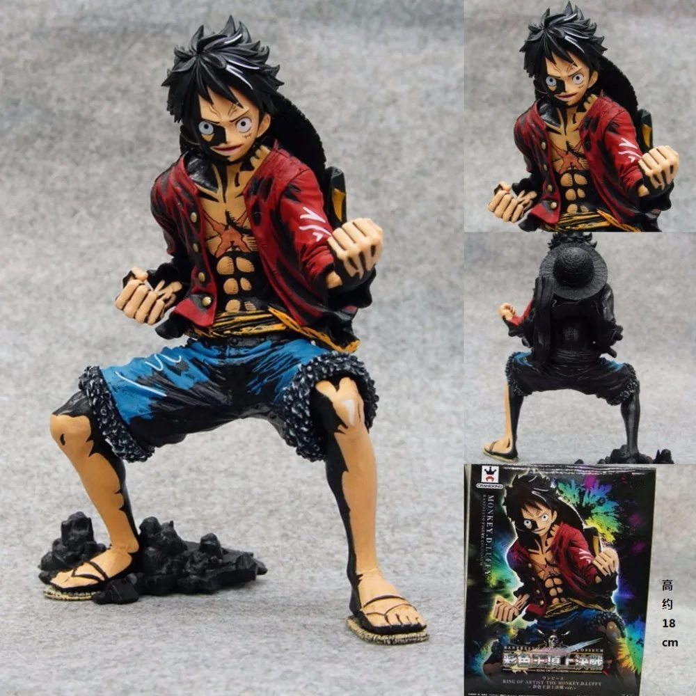 Экшн-фигурка Luffy в специальной упаковке из ПВХ Коллекционная модель игрушка