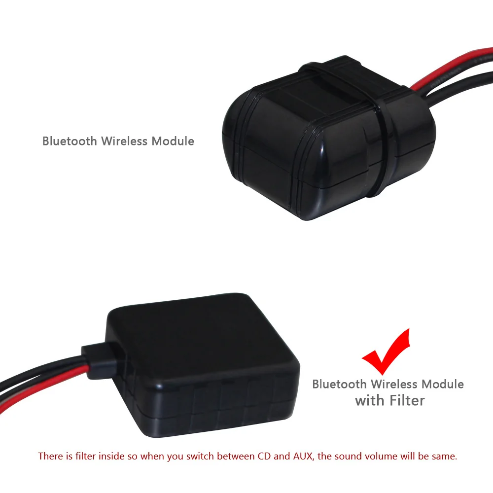 Автомобильный Bluetooth модуль с фильтром для JVC стерео J LINK аудио Вход Беспроводной KS