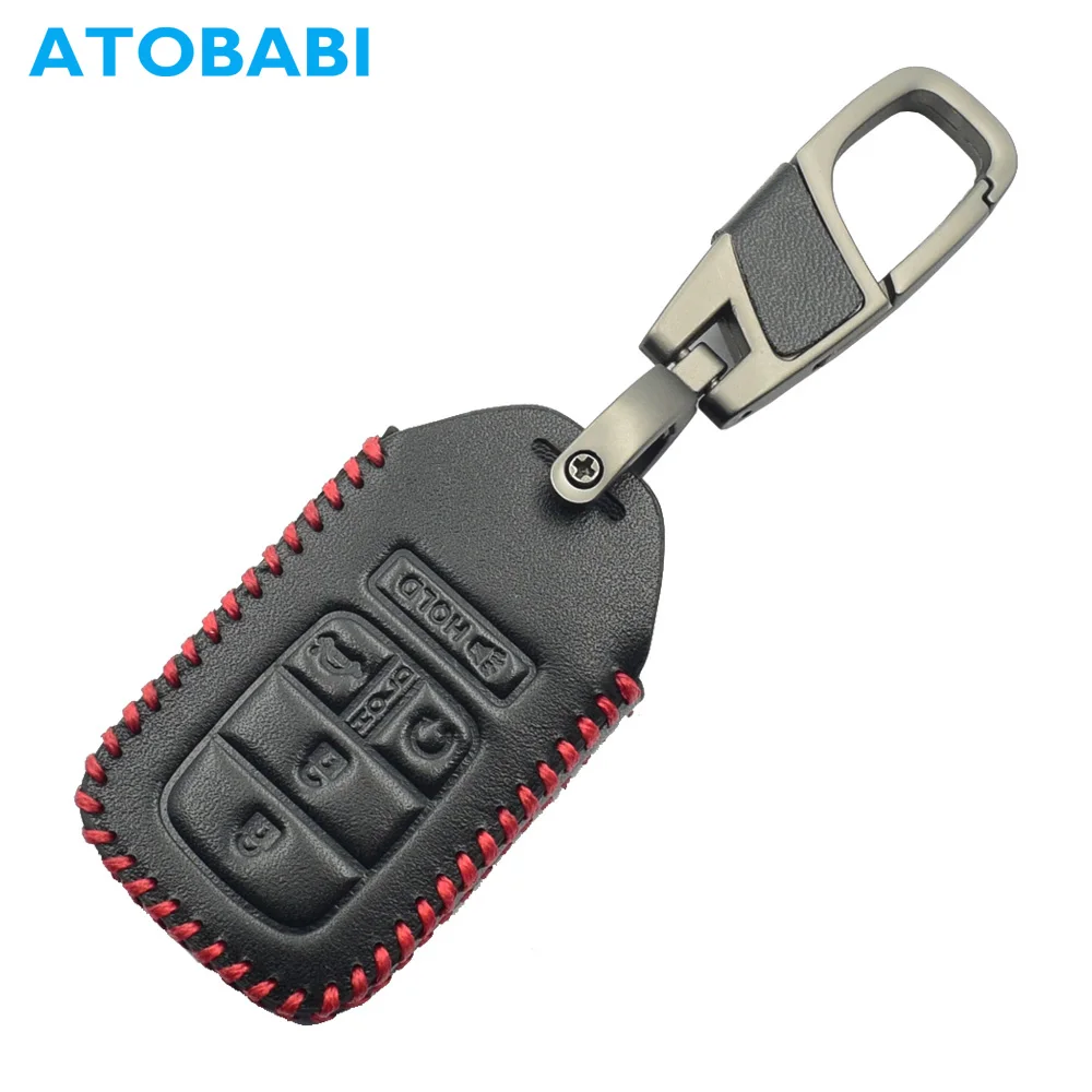 Кожаный чехол для ключей автомобиля Honda Accord Civic Pilot CRV 2015 2016 2017 2018 2019 Авто