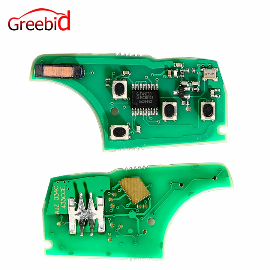 Пульт дистанционного управления для Chevrolet/Buick/Opel 4 кнопки 433 МГц|4 button|remote chevroletbuick