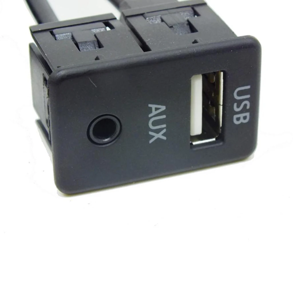Автомобильная лодка тире папа Джек флеш крепление USB порт 3 5 мм AUX свинцовый